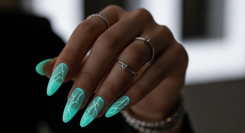 Where Glow Nails Are Turning Heads
