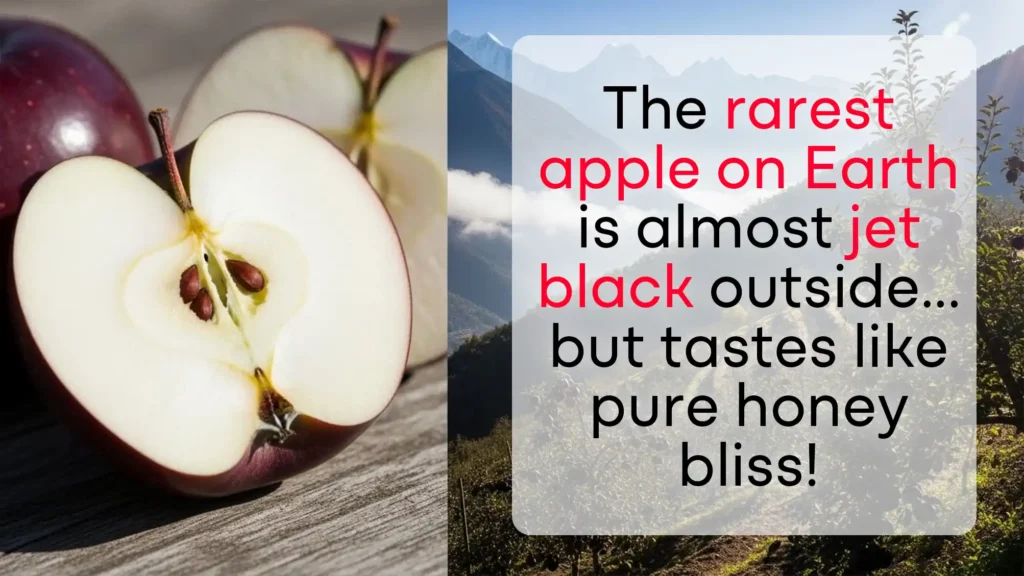 Black Diamond Apple From Tibet