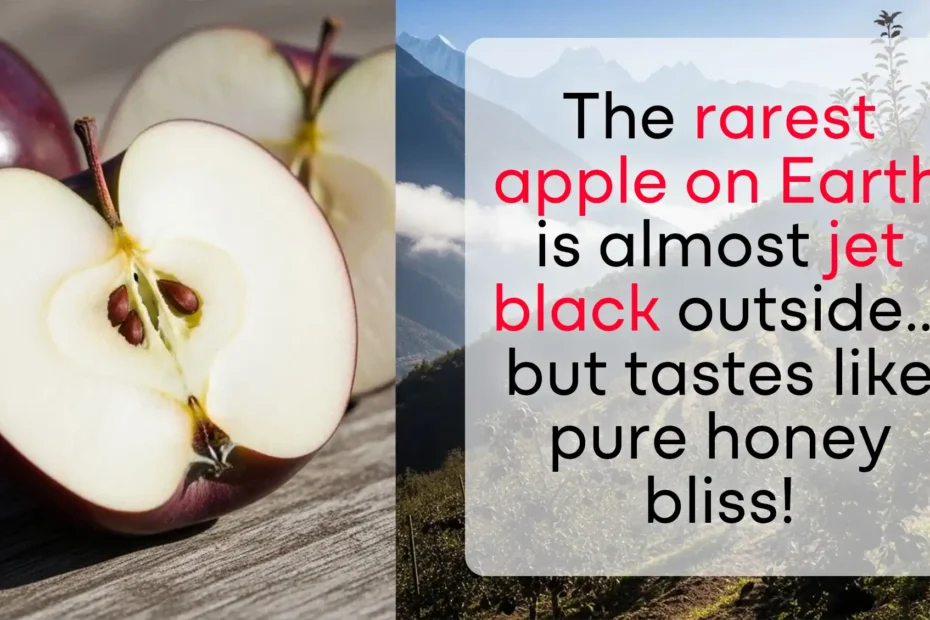 Black Diamond Apple From Tibet